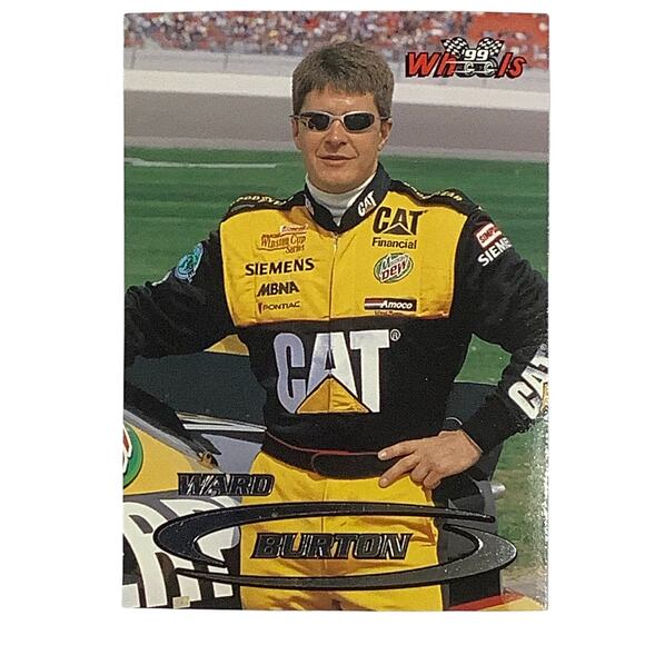 Ward Burton, Sponsor: CAT (Caterpillar), #4, 1999 Wheels NASCAR Winston Cup, NM+ - Picture 2 of 4